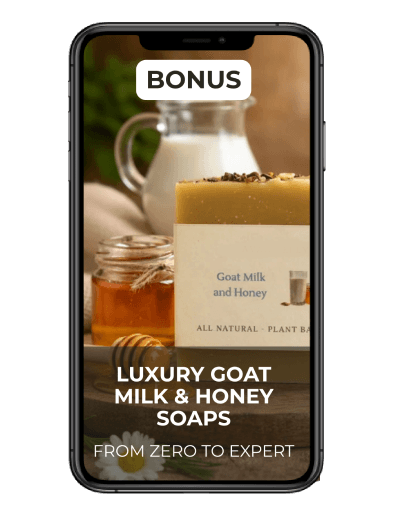 Luxury Goat Milk & Honey Soaps — course cover